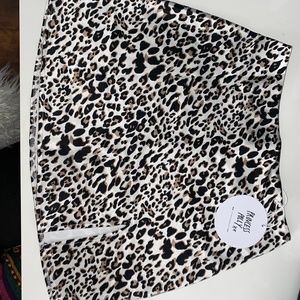PRINCESS POLLY YATES MINI SKIRT LEOPARD
